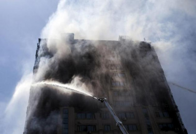 india hotel blaze kills at least 10
