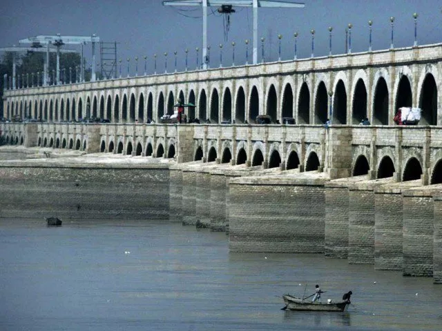 guddu barrage braces for massive deluge today guddu barrage braces for massive deluge today