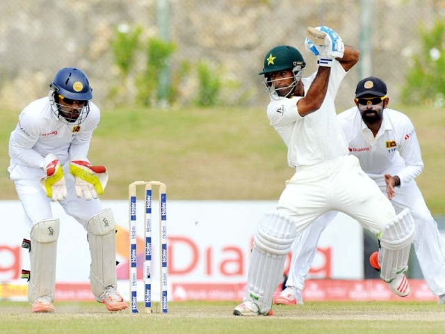 shafiq was last man dismissed for 131 his seventh test century and the third in the last four matches photo afp shafiq was last man dismissed for 131 his seventh test century and the third in the last four matches photo afp