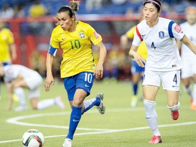 record women s world cup goal scorer and five time world footballer of the year marta is bidding to add a first world title to her trophy cabinet photo afp record women s world cup goal scorer and five time world footballer of the year marta is bidding to add a first world title to her trophy cabinet photo afp