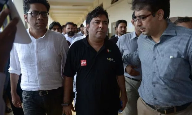 17 employees of axact sent to adiala jail on a 14 day judicial remand photo afp 17 employees of axact sent to adiala jail on a 14 day judicial remand photo afp
