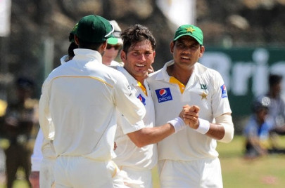 pakistan beat sri lanka in first test pakistan beat sri lanka in first test