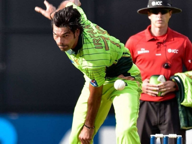 the injury to irfan came after pakistan upset one of the tournament favourites south africa photo afp