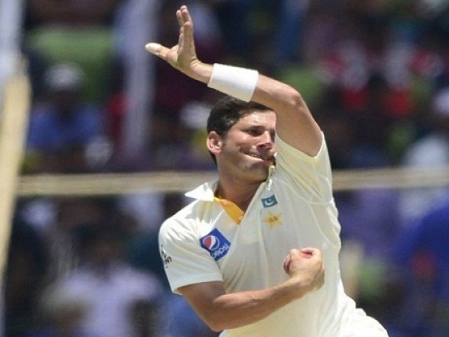 leg spinner yasir shah 039 s career best figures condemned the hosts to ignominious defeat at galle photo afp