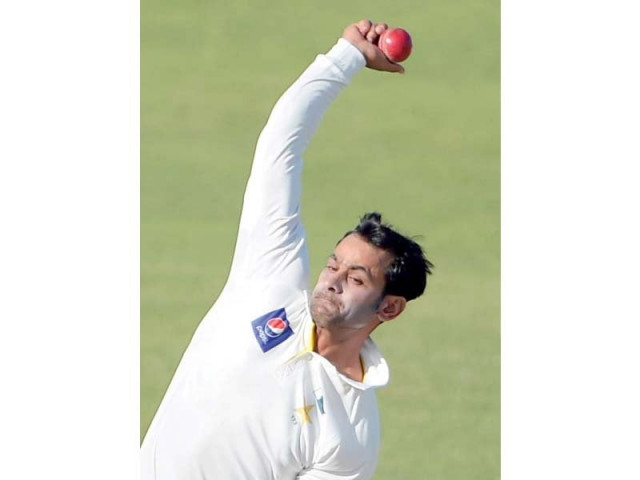 hafeez is in danger of being slapped with a one year ban if he does not clear his action in the test within the next 14 days photo afp hafeez is in danger of being slapped with a one year ban if he does not clear his action in the test within the next 14 days photo afp