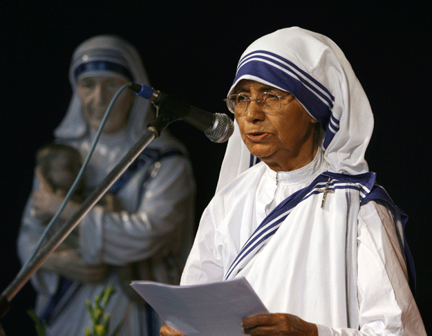 sister nirmala 039 s life was devoted to service caring for the poor and underprivileged photo afp