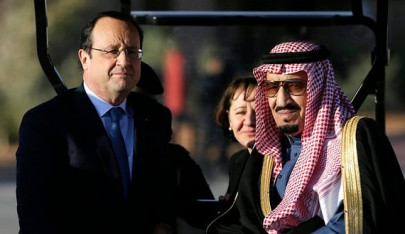 france tightens bonds with saudis despite rights record
