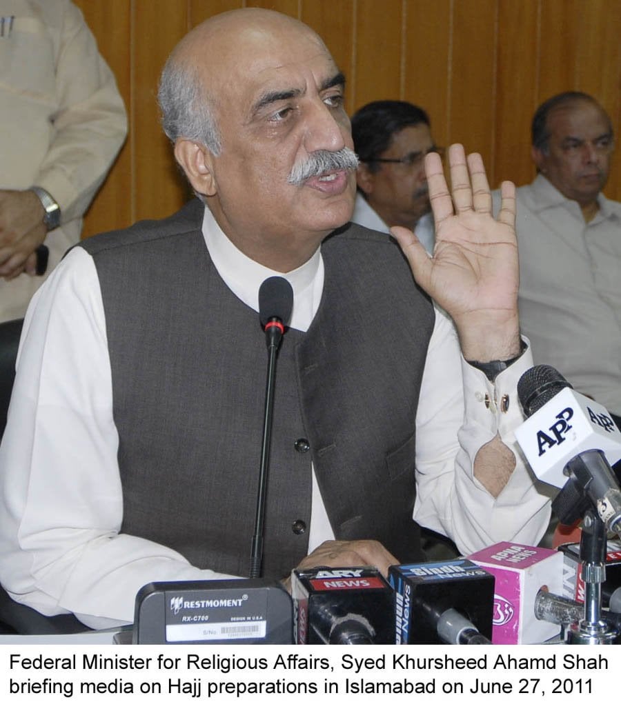 opposition leader khursheed shah photo pid