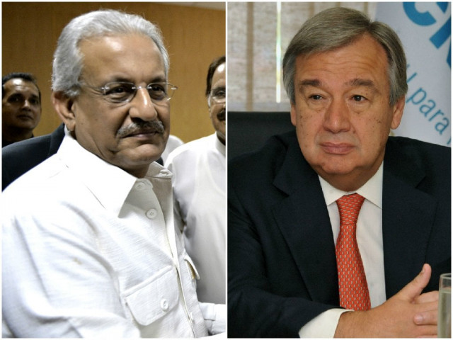 raza rabbani and antonio gutterres raza rabbani and antonio gutterres