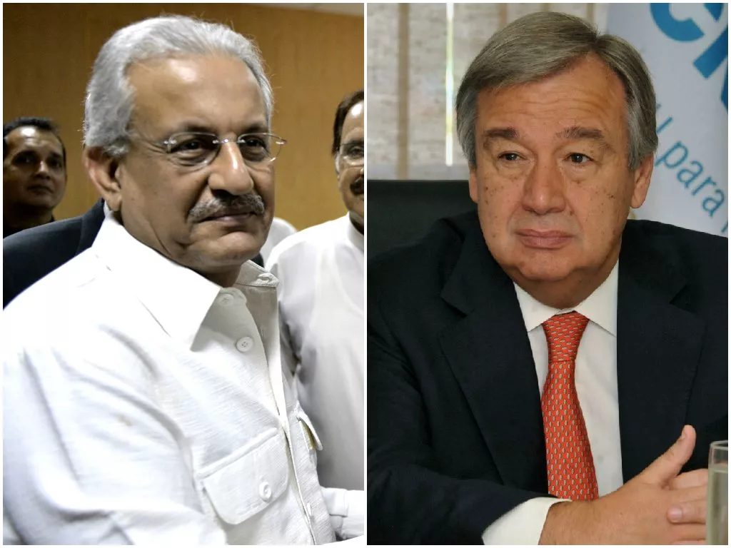 raza rabbani and antonio gutterres raza rabbani and antonio gutterres