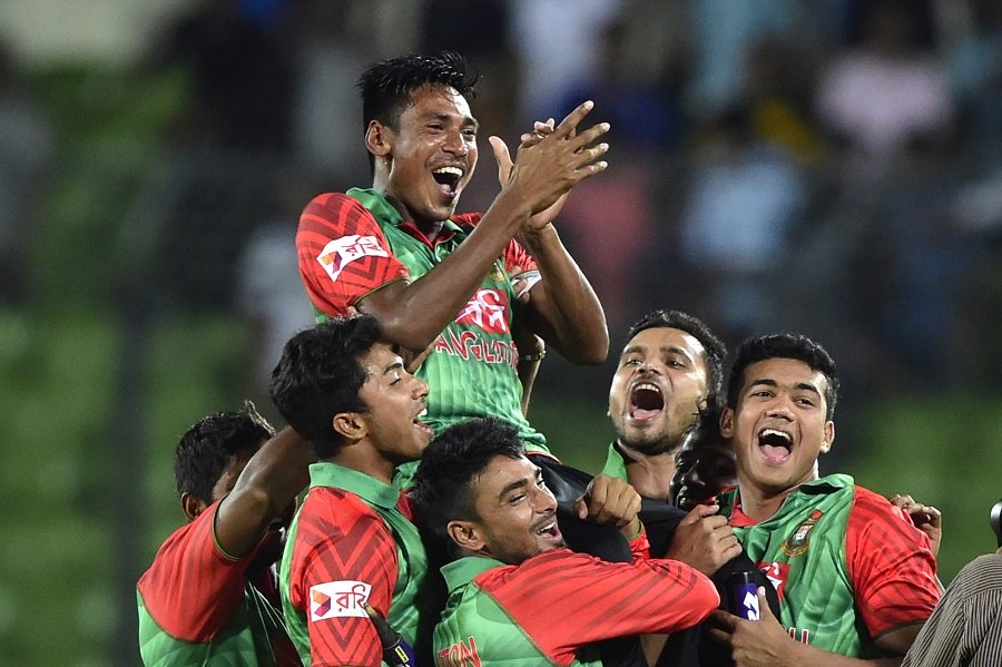 mustafizur rahman had arrived on the cricket scene for bangladesh photo afp