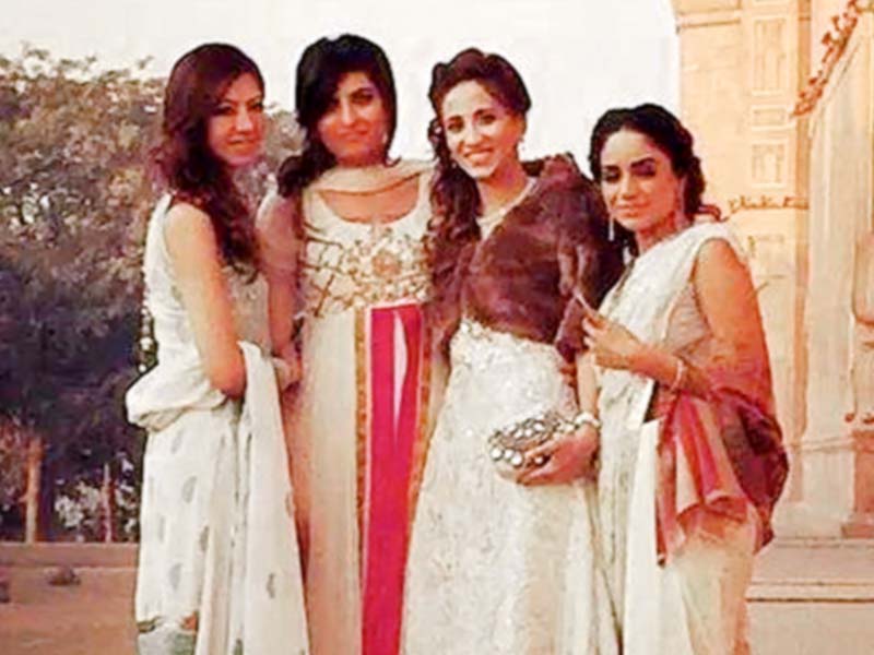 at a wedding