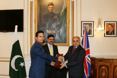 paf officer wins prestigious best overseas award at royal air force academy paf officer wins prestigious best overseas award at royal air force academy