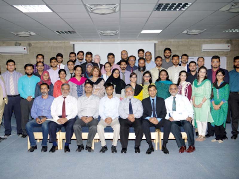 the quality enhancement cell of iqra university organised a seminar on quality management iso 9001 standards with the collaboration of sgs the vice chancellor dr uag isani welcomed the participants from iba indus kasbit and iqra university and emphasised on the role of quality in education press release
