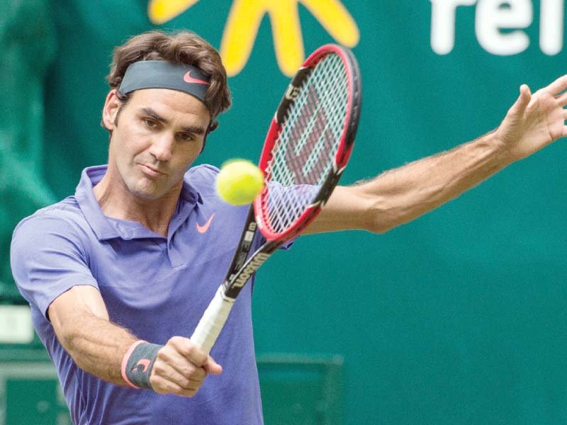 in the botton half second seed federer could face feliciano lopez photo afp