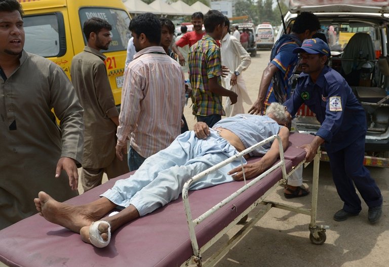akuh received 43 patients in the last 24 hours no new deaths were reported by the hospital photo file
