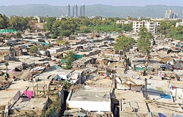 the cda has been criticised for not taking action against the illegal slums in the city photo file