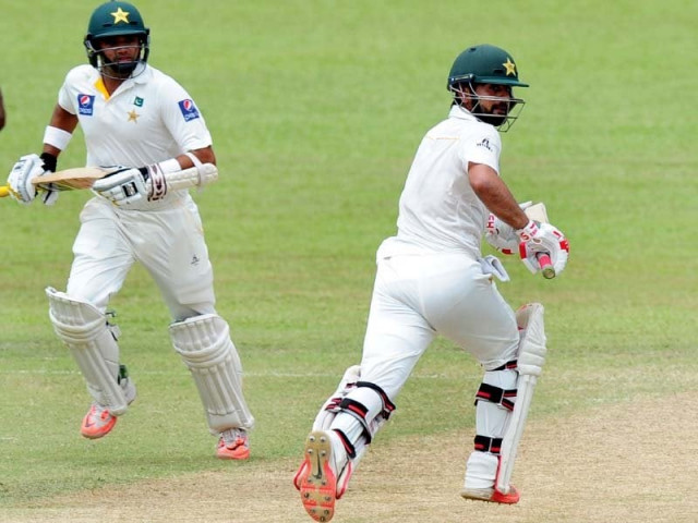 shehzad and azhar s impressive 120 run partnership brought pakistan back into the match photo afp shehzad and azhar s impressive 120 run partnership brought pakistan back into the match photo afp