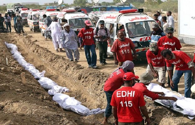 edhi officials say they can t keep the bodies for long because they start decomposing photo app