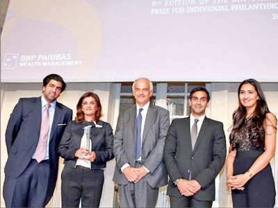 achievement recognised bnp paribas honours aman foundation