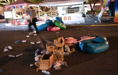 more than 200 injured in explosion at taiwan water park