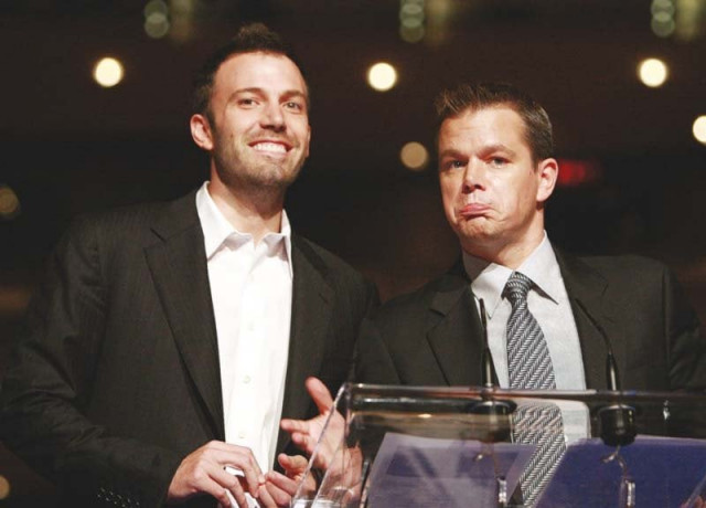 ben affleck and his friend since childhood actor matt damon will be among the producers of the yet untitled movie photo file ben affleck and his friend since childhood actor matt damon will be among the producers of the yet untitled movie photo file