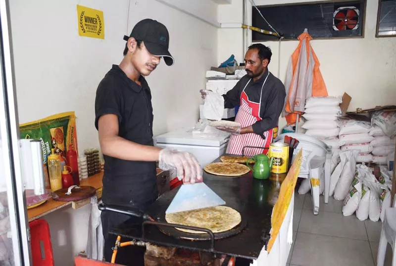 the stand serves aloo cheeni and vegetable parathas along with rather unique options such as barfee paratha and nutella paratha photos huma choudhary express the stand serves aloo cheeni and vegetable parathas along with rather unique options such as barfee paratha and nutella paratha photos huma choudhary express