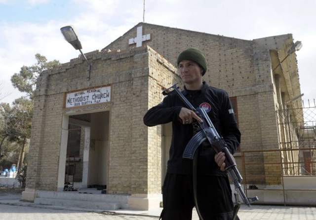 police said it was standard procedure to inspect security arrangements photo afp
