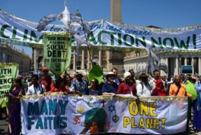 inter religious march in rome demands action on climate change