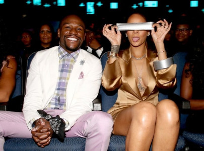 when rihanna shut floyd mayweather up when rihanna shut floyd mayweather up