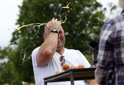 egg throwing contest claims centuries old tradition egg throwing contest claims centuries old tradition