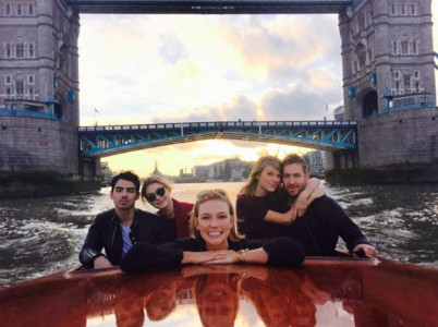 taylor swift calvin harris s double date