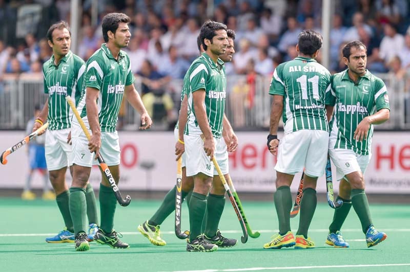 pakistan must at least reach the semi finals if they are to finish in the top three and qualify for rio olympics photo afp