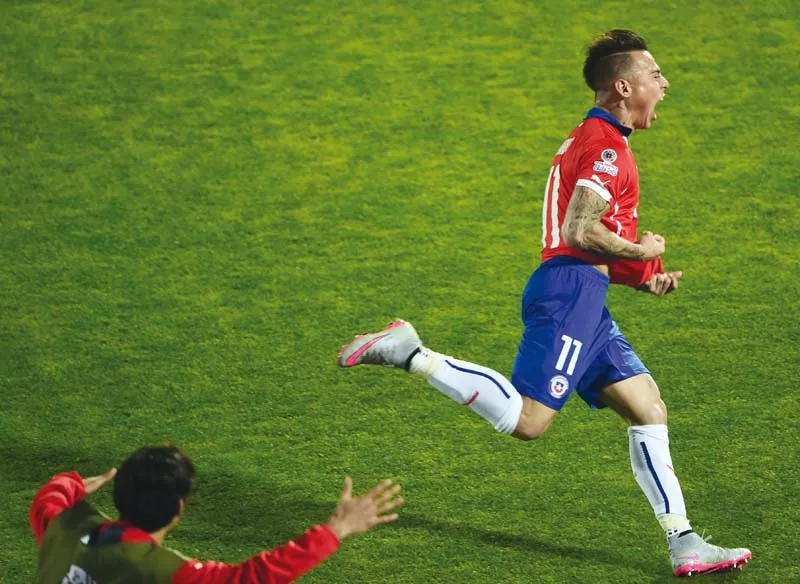 hosts down 10 man peru 2 1 as striker scores brace photo afp hosts down 10 man peru 2 1 as striker scores brace photo afp