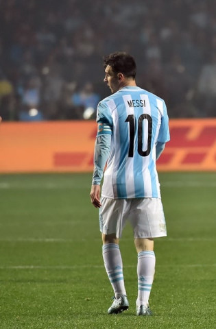 argentina 039 s forward lionel messi is seen during their copa america semifinal football match against paraguay in concepcion chile on june 30 2015 photo afp argentina 039 s forward lionel messi is seen during their copa america semifinal football match against paraguay in concepcion chile on june 30 2015 photo afp