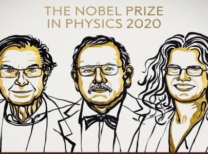 nobel prize for physics goes to briton german and american for research of black holes