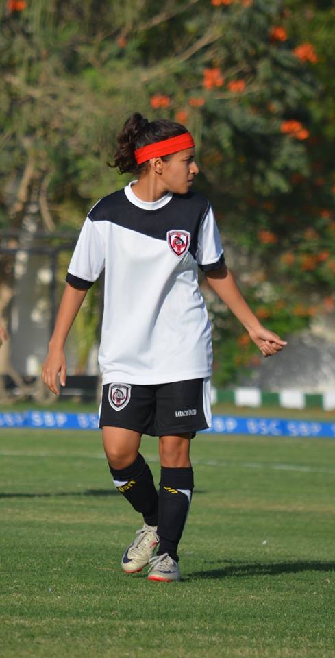 mashal hussain photo courtesy karachi united fc