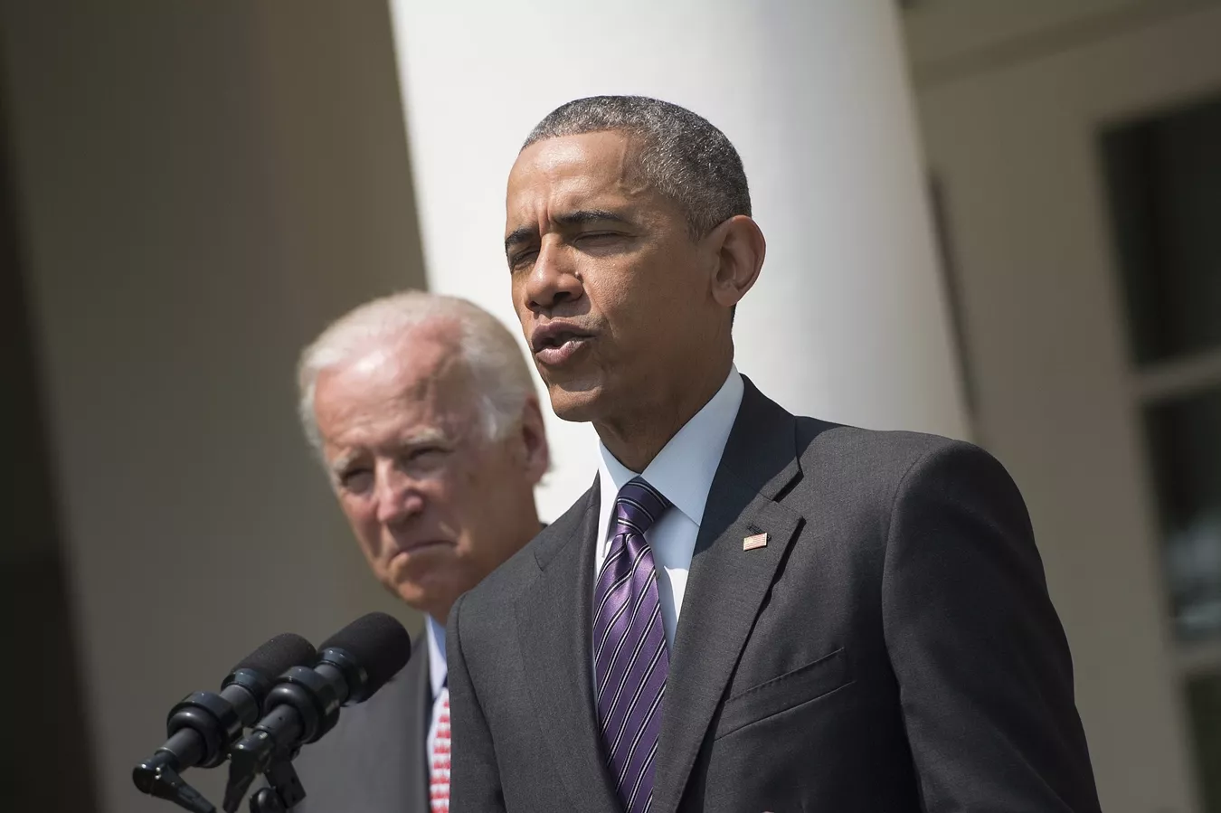 us vice president joe r biden listens while us president barack obama speaks in the rose garden of the white house on july 1 2015 in washington dc photo afp us vice president joe r biden listens while us president barack obama speaks in the rose garden of the white house on july 1 2015 in washington dc photo afp
