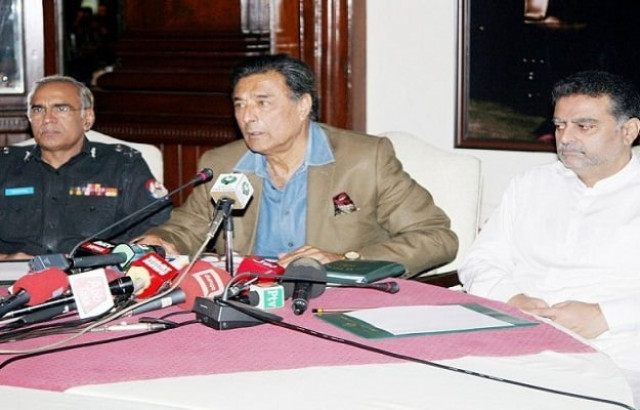punjab home minister shuja khanzada along with ig punjab addresses a press conference in lahore on wednesday july 1 2015 photo nni punjab home minister shuja khanzada along with ig punjab addresses a press conference in lahore on wednesday july 1 2015 photo nni