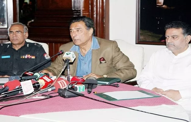 punjab home minister shuja khanzada along with ig punjab addresses a press conference in lahore on wednesday july 1 2015 photo nni punjab home minister shuja khanzada along with ig punjab addresses a press conference in lahore on wednesday july 1 2015 photo nni