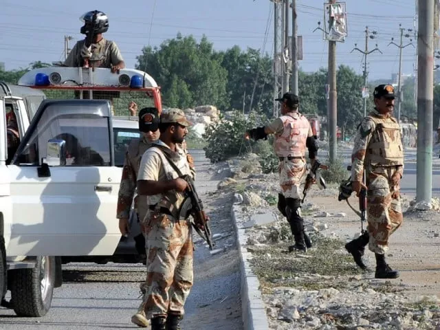 the encounter occurred when the rangers personnel were en route to shikarpur photo irfan ali express file the encounter occurred when the rangers personnel were en route to shikarpur photo irfan ali express file