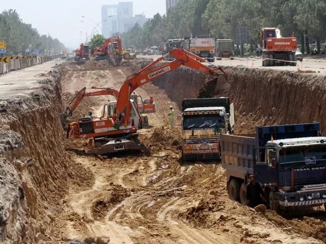 cda has started work on multi billion rupee project without conducting environmental impact assessment photo inp cda has started work on multi billion rupee project without conducting environmental impact assessment photo inp