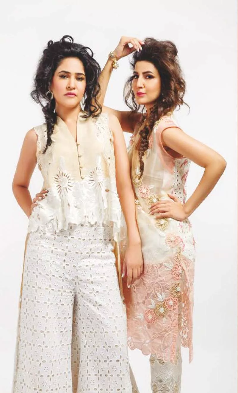 the collections ranged from self printed jackets with sleeveless shirts intricate embroideries to minimalist kurtas photo file the collections ranged from self printed jackets with sleeveless shirts intricate embroideries to minimalist kurtas photo file