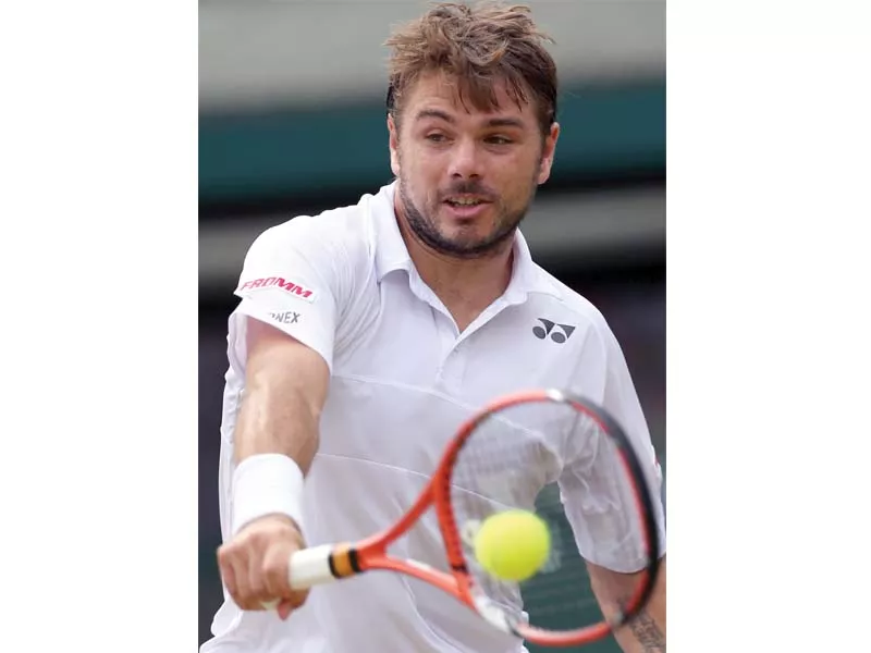fourth seed wawrinka has never gone beyond the quarter finals at wimbledon photo afp fourth seed wawrinka has never gone beyond the quarter finals at wimbledon photo afp