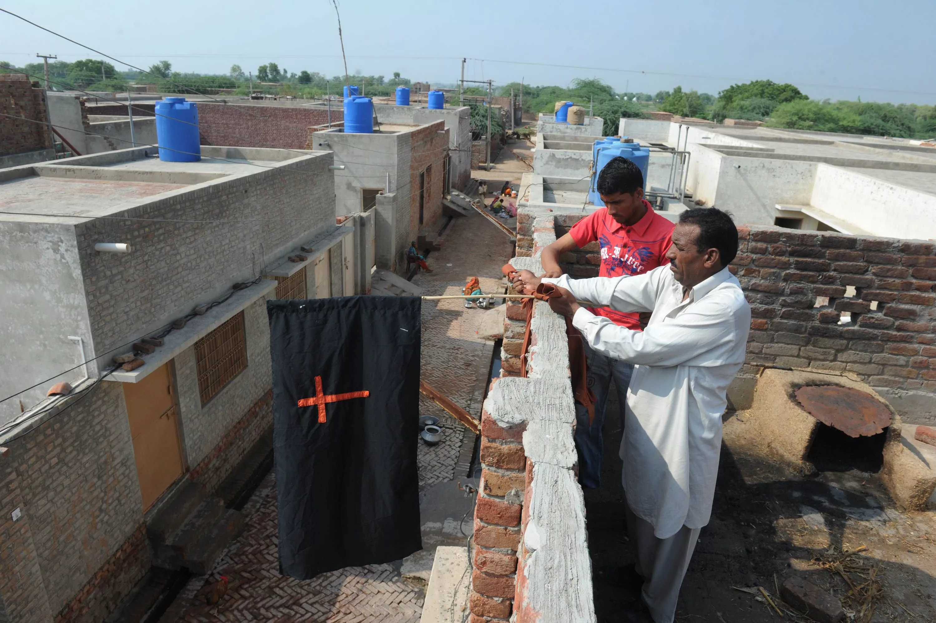 the couple a labourer and his wife were beaten up after local clerics accused them of committing blasphemy photo afp the couple a labourer and his wife were beaten up after local clerics accused them of committing blasphemy photo afp
