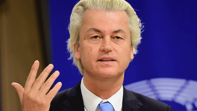 politician geert wilders said he wanted to showcase cartoons of prophet muhammad pbuh on dutch television on airtime usually reserved for political parties photo afp politician geert wilders said he wanted to showcase cartoons of prophet muhammad pbuh on dutch television on airtime usually reserved for political parties photo afp