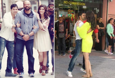 leaked these videos from the sets of srk kajol s dilwale are going viral leaked these videos from the sets of srk kajol s dilwale are going viral