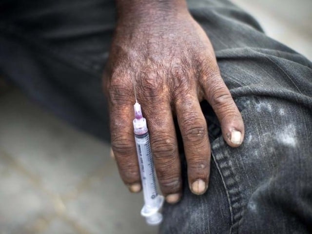 committee apprised 8 9m people in pakistan become addicted to drugs each year 35m people directly affected photo afp