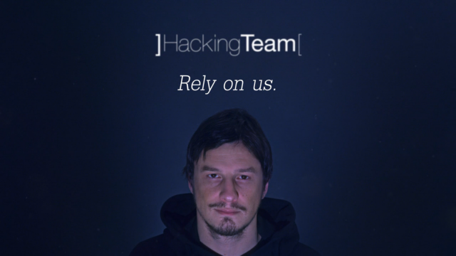 screengrab from hacking team promotional video screengrab from hacking team promotional video