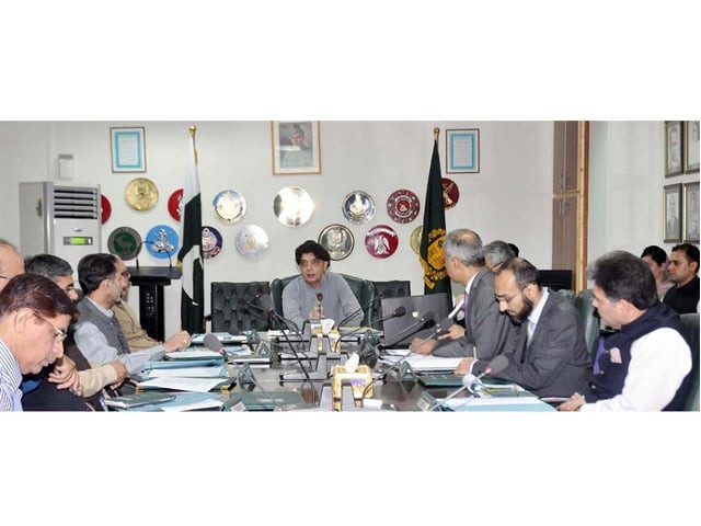 interior minister chaudhry nisar chairs a meeting in islamabad on july 6 2015 photo pid interior minister chaudhry nisar chairs a meeting in islamabad on july 6 2015 photo pid